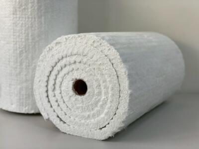 heat treated insulation mat