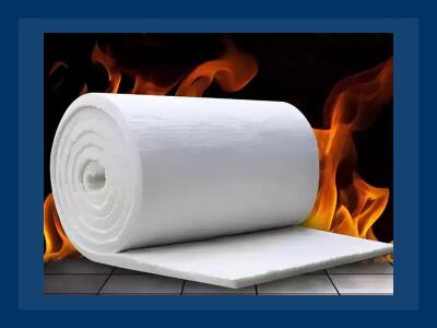 Soluble ceramic fiber high-temperature fireproof blanket, AES